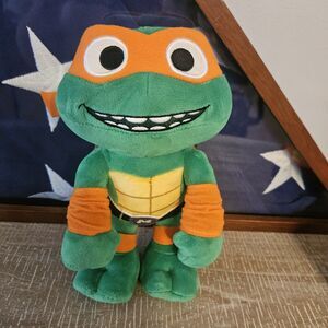 Teenage Mutant Ninja Turtles TMNT plush Gift Collectible Michelangelo NWOT